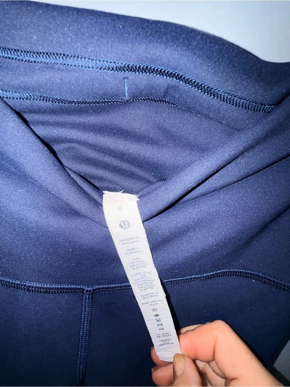 lululemon athletica Deep Navy Performance Leggings